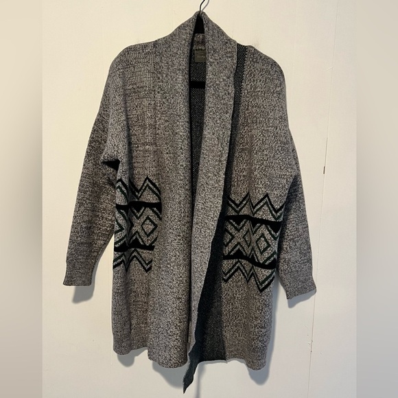 Sunday in Brooklyn Open Cardigan Sweater Heavy T45* - Picture 1 of 4
